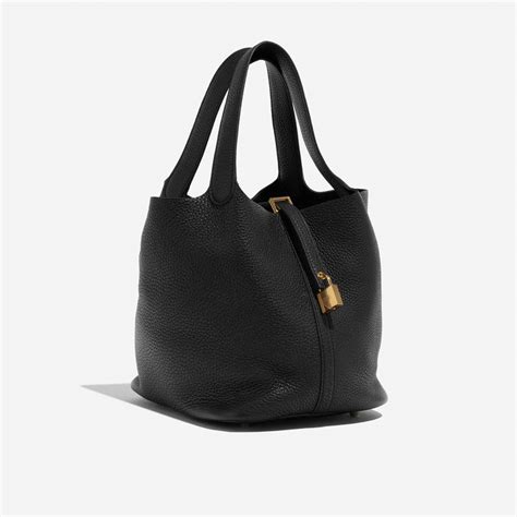 hermes picotin 22 black|hermes picotin 22 price 2022.